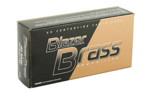 Ammunition Blazer Ammunition Blazer Brass 40SW BLAZER BRASS 40SW 180GR FMJ 50/1000 • Model: Blazer Brass